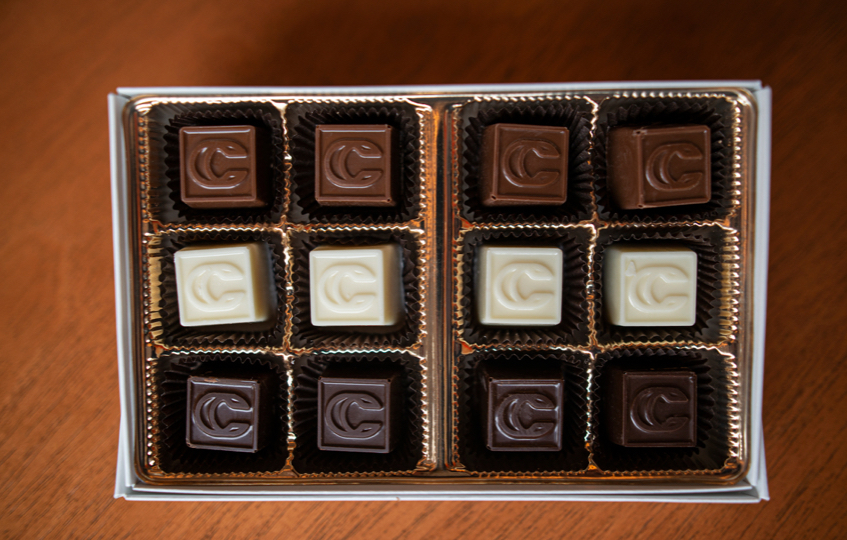 custom logo chocolates