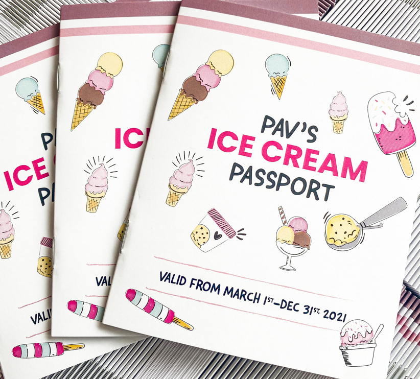 ICE Cream passport example