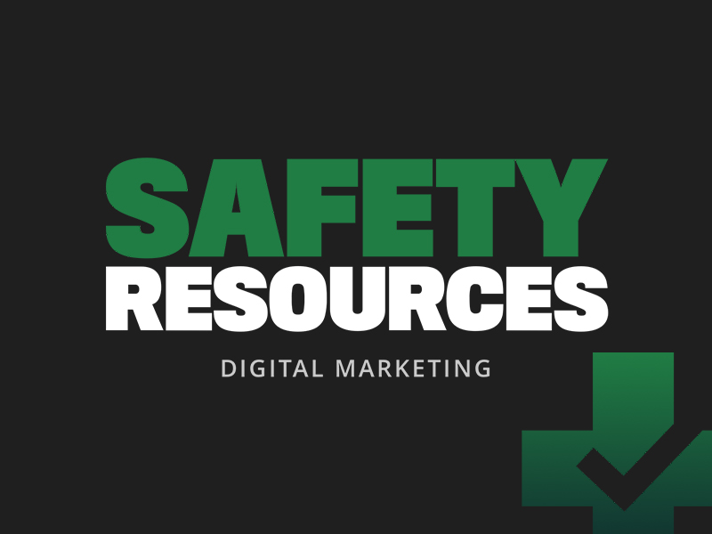 Safety Resources digital marketing image