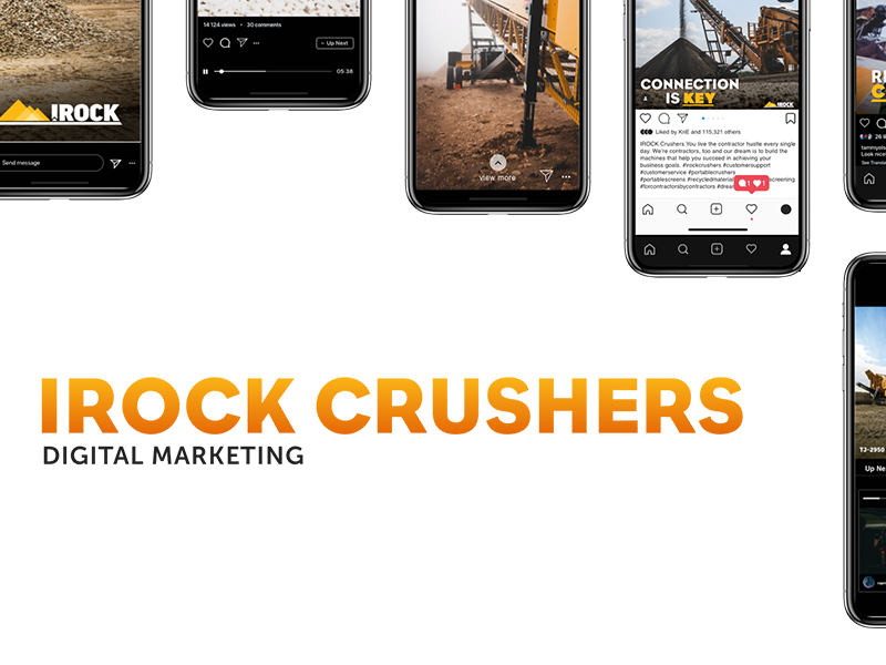 IROCK Crushers digital marketing cover image